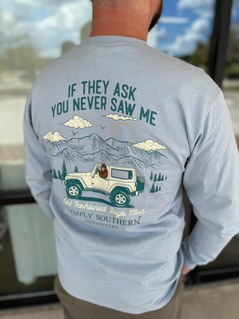 If they never ask - Men simply shirt
