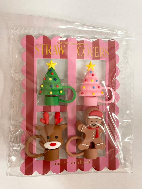 Simply Southern Holiday Straw Covers