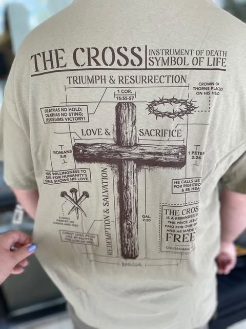 "The Cross" Mens Christian T-Shirt
