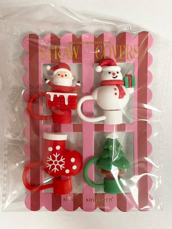 Simply Southern Holiday Straw Covers