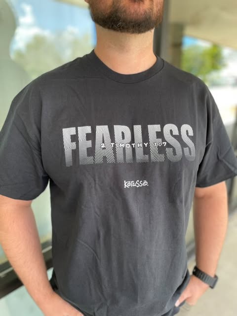 "Fearless" Mens Christian T-Shirt