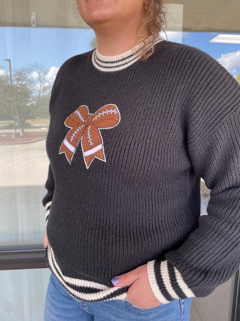 Simply Southern Harper Football Sweater