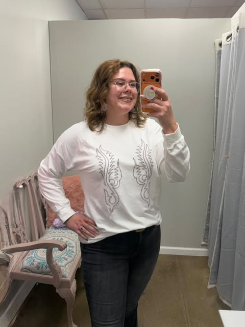 Boot Stitching Light Sweatshirt