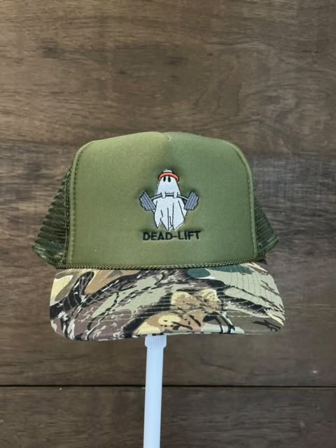 Deadlift Boo Camo Hat