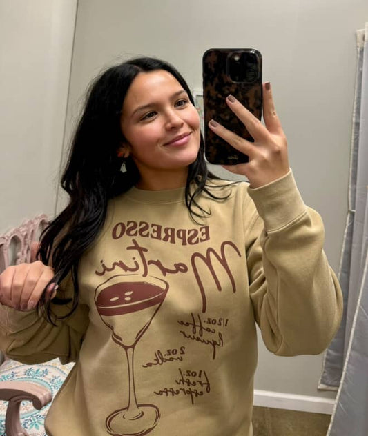 "Espresso Martini" Crewneck