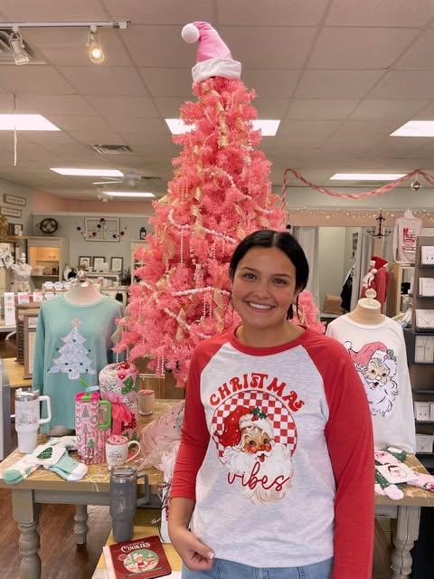 Christmas Raglan Tshirts.