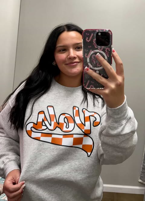 Vols Checkered Crewneck