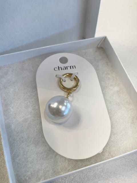 20MM GLASS PEARL CHARM & PENDANT