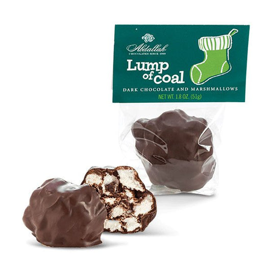 1.8oz Lump of Coal - Marshmallow & Dark Chocolate