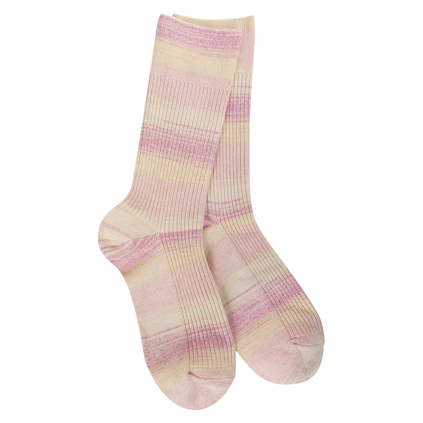 Rib Light Crew Pink Lemonade