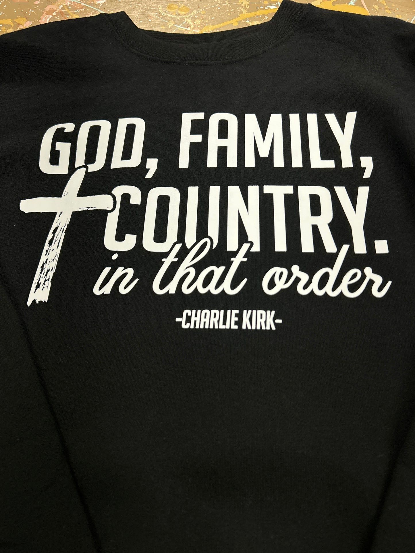 Charlie Kirk Crewneck