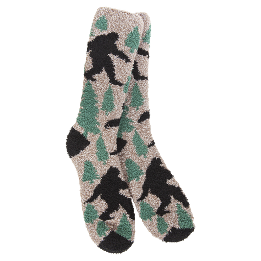 World's Softest Sock 1902 Sleeper Crew OS Sasquatch