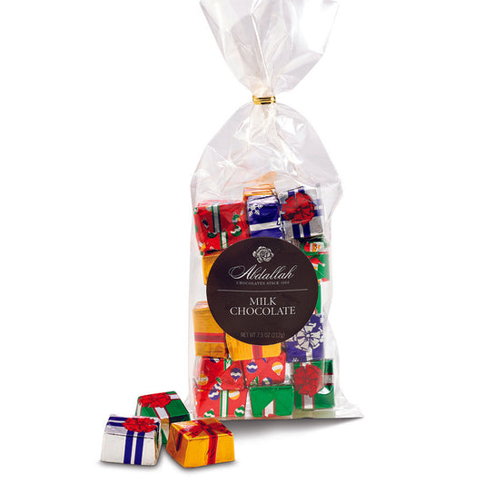 7oz Bag Foiled Milk Chocolate Presents