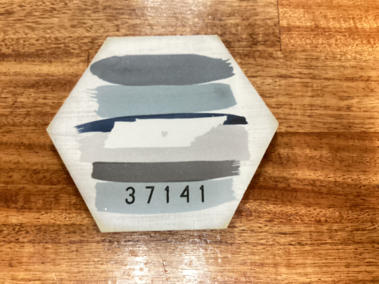 Zip Code Magnet Wooden Coasters