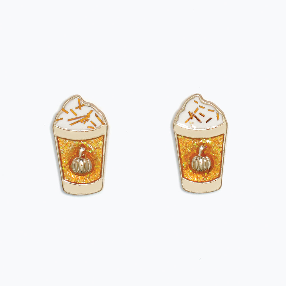 Earrings-Pumpkin Spice Latte
