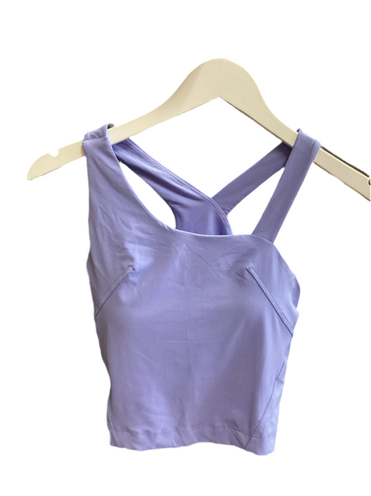 Butter Sleeveless Strap Crop Tank