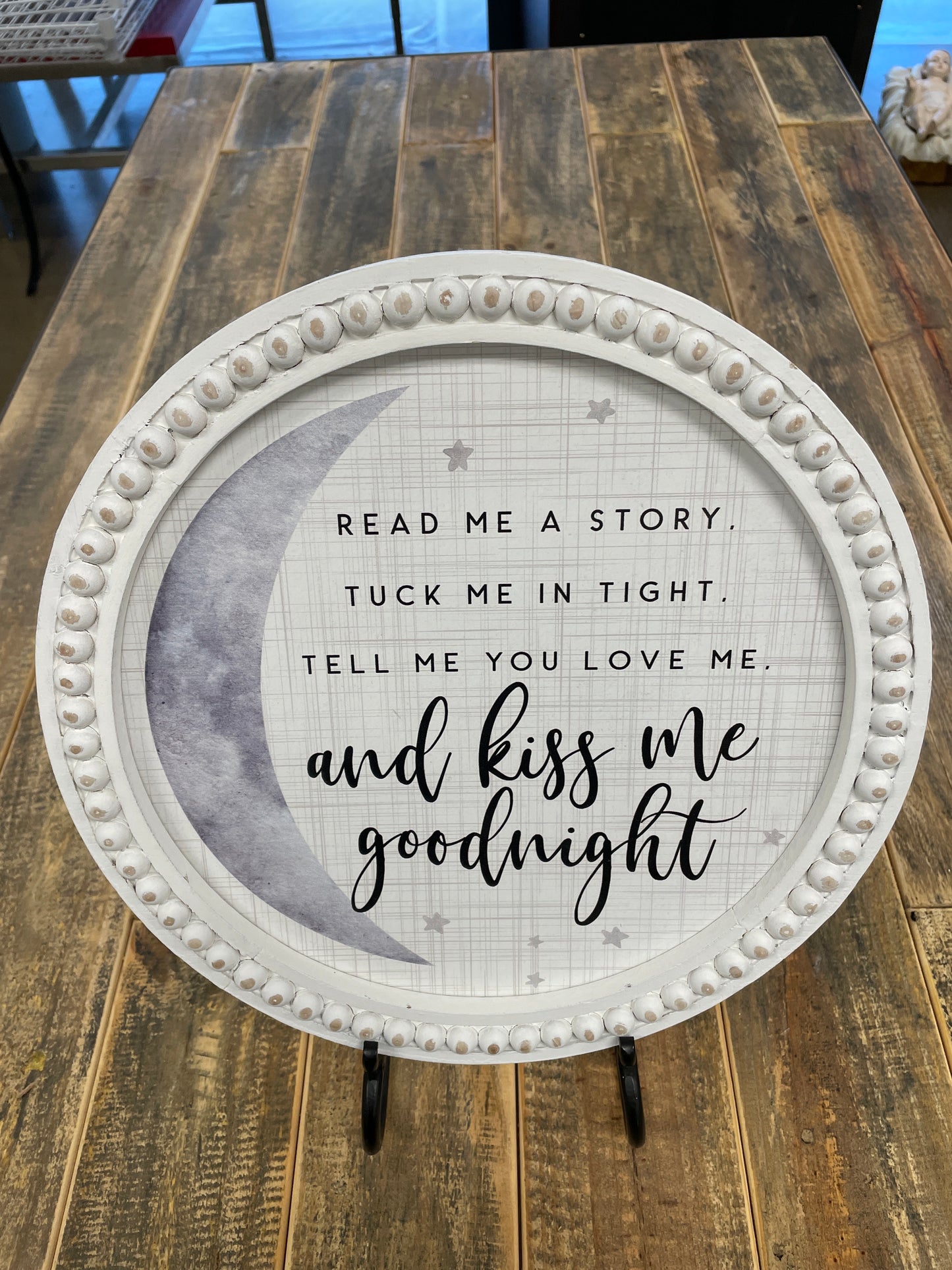Read Me a Story 14” Round Wall Art