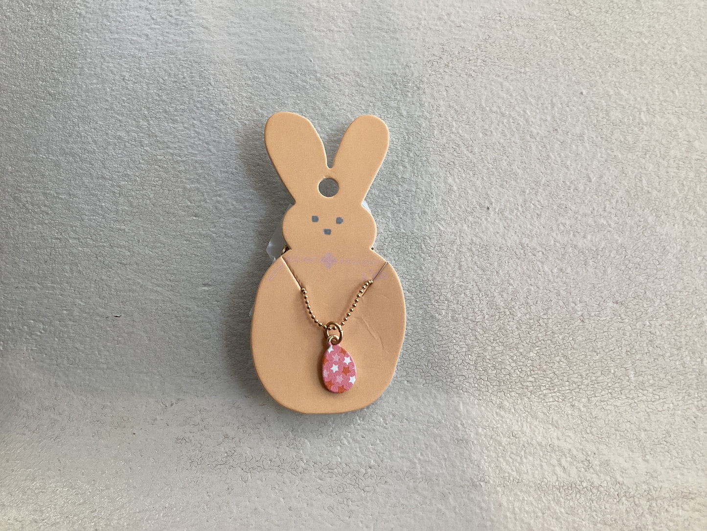 Kids Multi Star Easter Egg Necklace