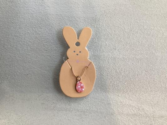Kids Multi Star Easter Egg Necklace