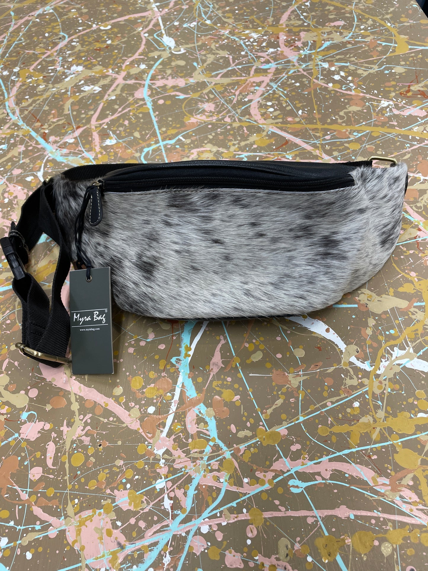 Myra Beaver Draw Fanny Pack/Crossbody Bag