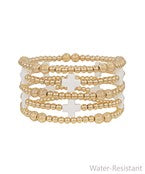 Color Cross Bracelet Stacks