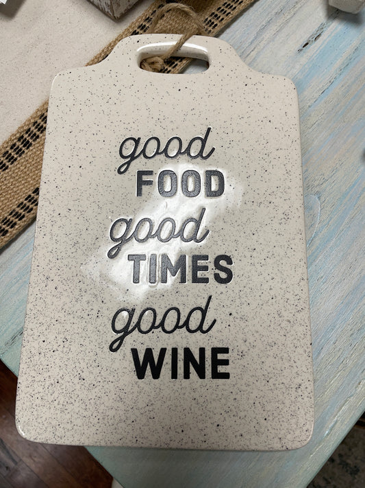 Good Food Cheese Board