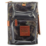 Bible Cover Organizer Tri-fold Camouflage  Way, Truth, Life Patch