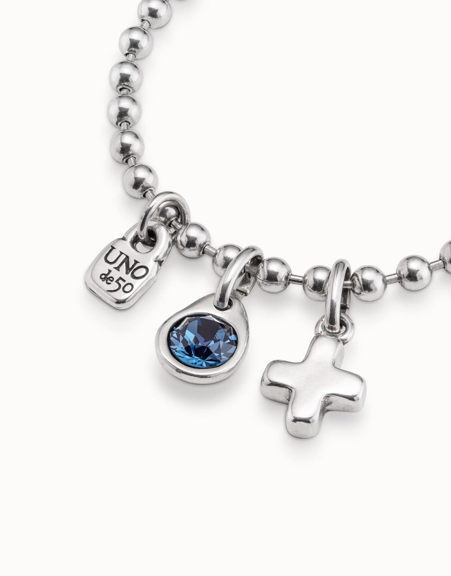 You Are Here Sterling Silver-Plated Cross Charm (Copy)