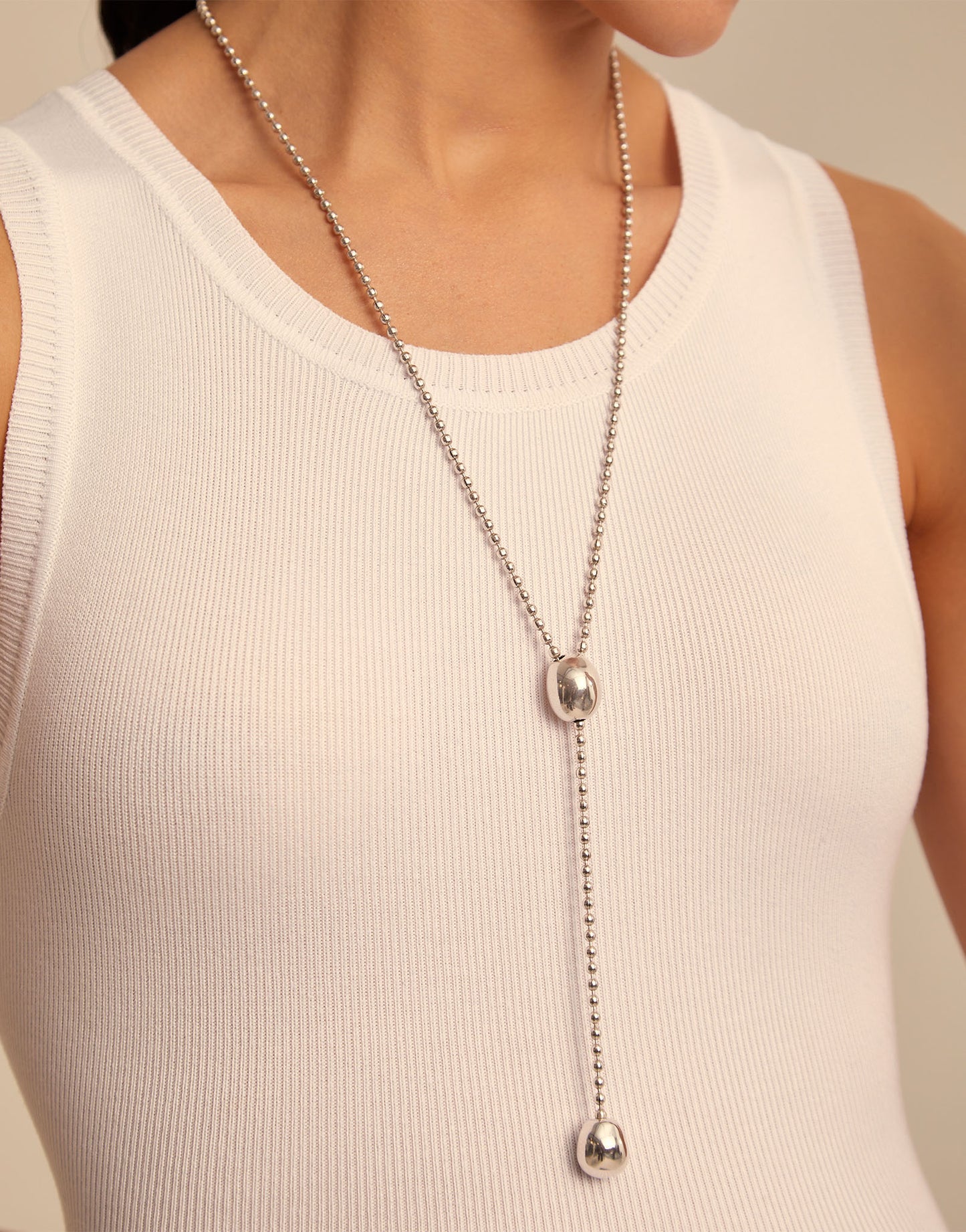 Lonely Planet Long Adjustable Chain Necklace