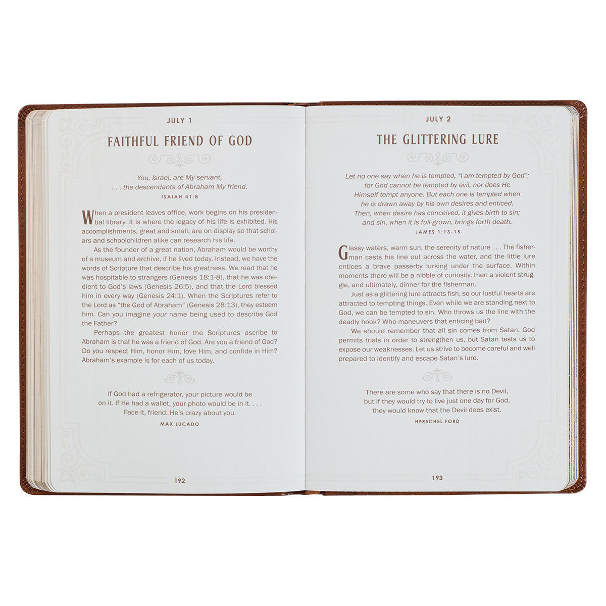 Devotional Walking with God Large