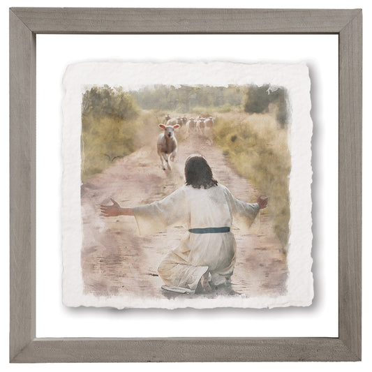 Prodigal Lamb Returns Wall Art
