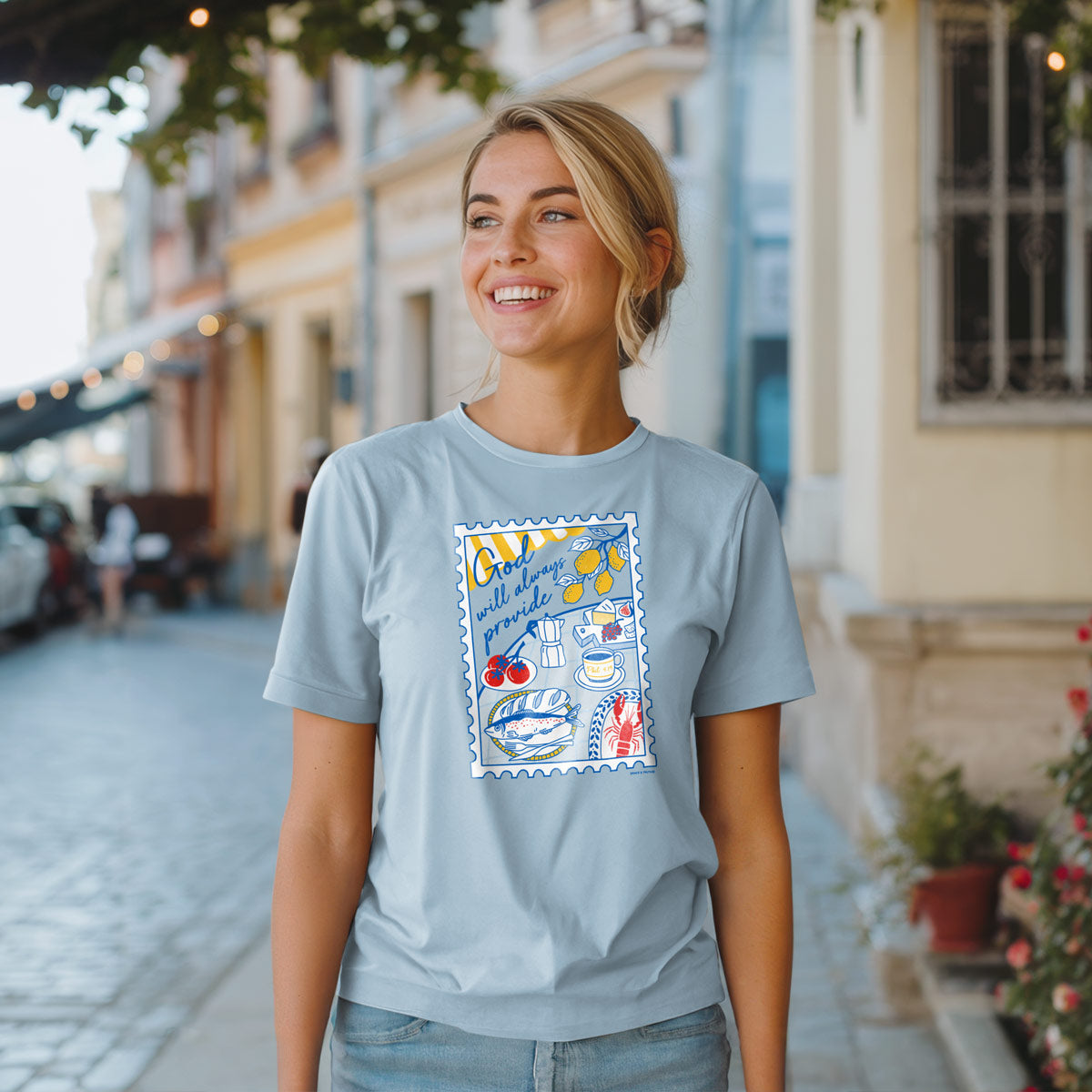 God Will Always Provide Short Sleeve Tee