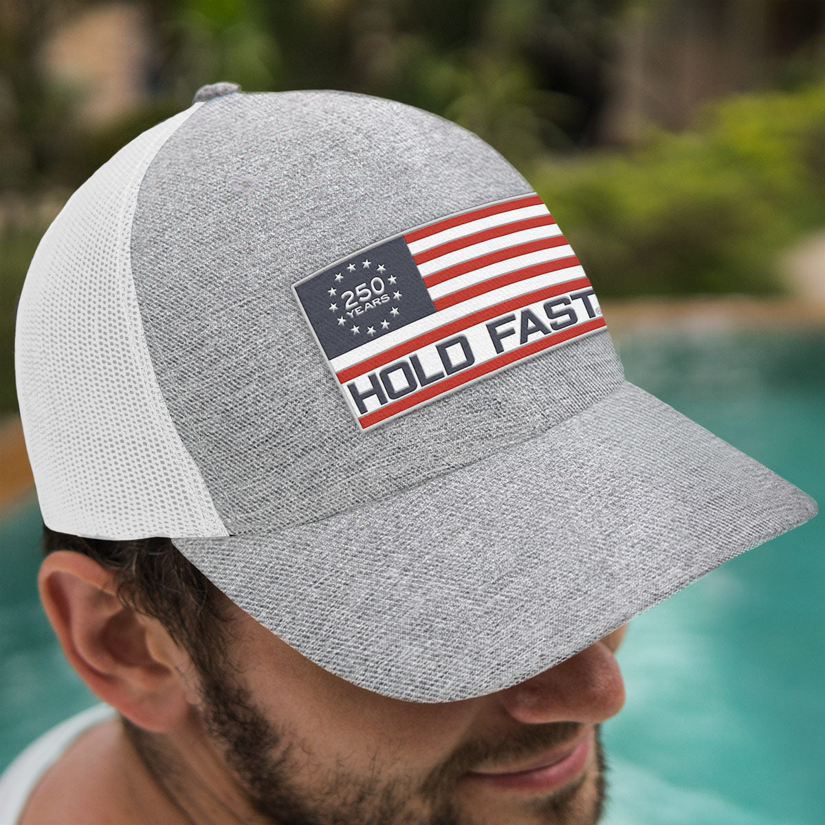 Hold Fast Cap - Heathered Flag