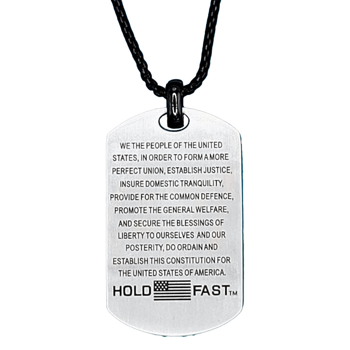Hold Fast Necklace - We The People Flag