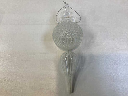 Crystal Beaded Finial Ornaments