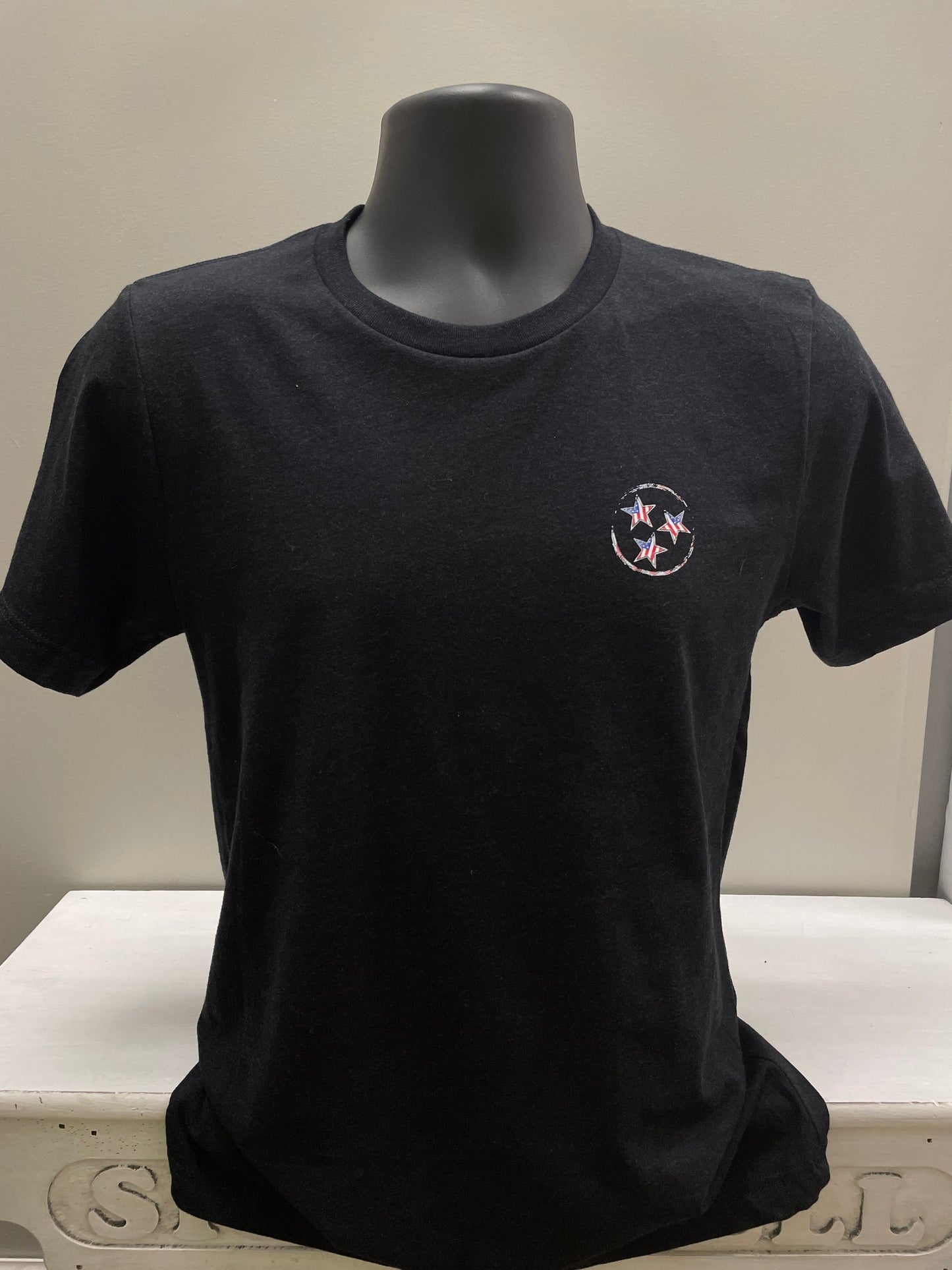 American Flag Tri-Star Tee