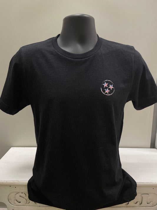 American Flag Tri-Star Tee