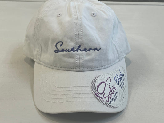 Southern Floral Print Ponytail Hat