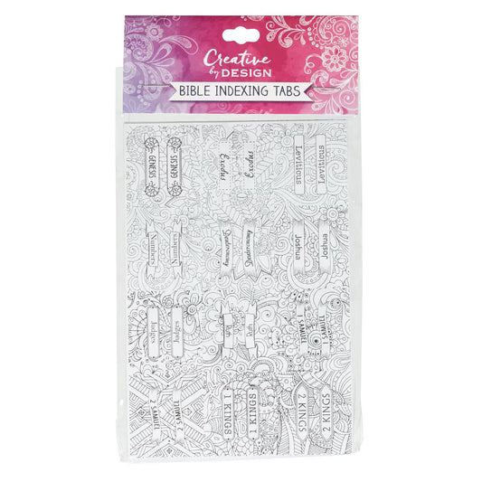 Peel-and-Stick Coloring Bible Index Tabs