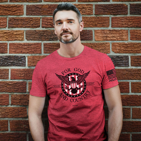 KHF Adult T - For God and Country