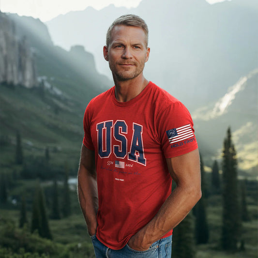 USA Strong Red 250 Year Anniversary Unisex T-Shirt