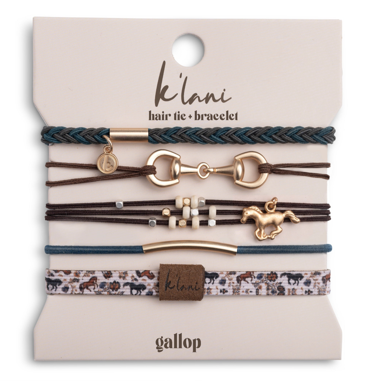 Gallop Hair Tie Bracelet (M)