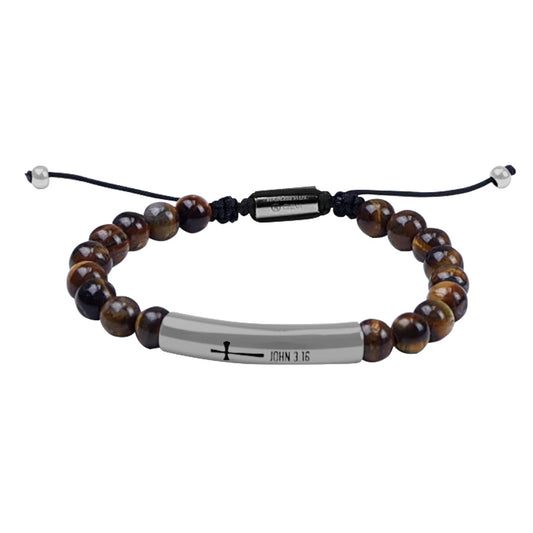 Kerusso Bracelet - John 3:16 Bead