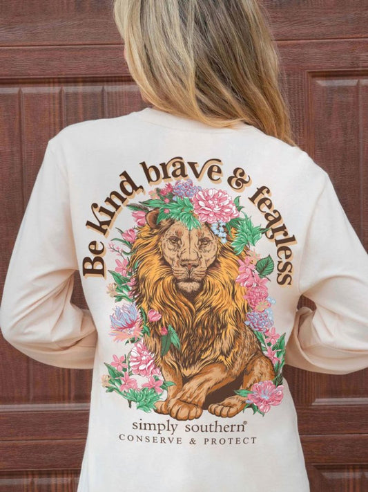 Simply Southern Youth Brave Tshirt