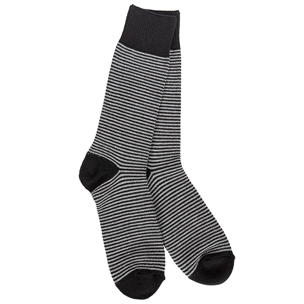 World's Softest Sock Metro Stripe Crew