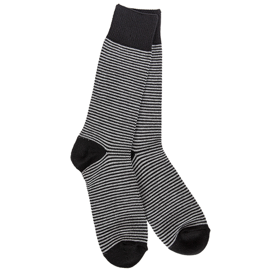 World's Softest Sock Metro Stripe Crew