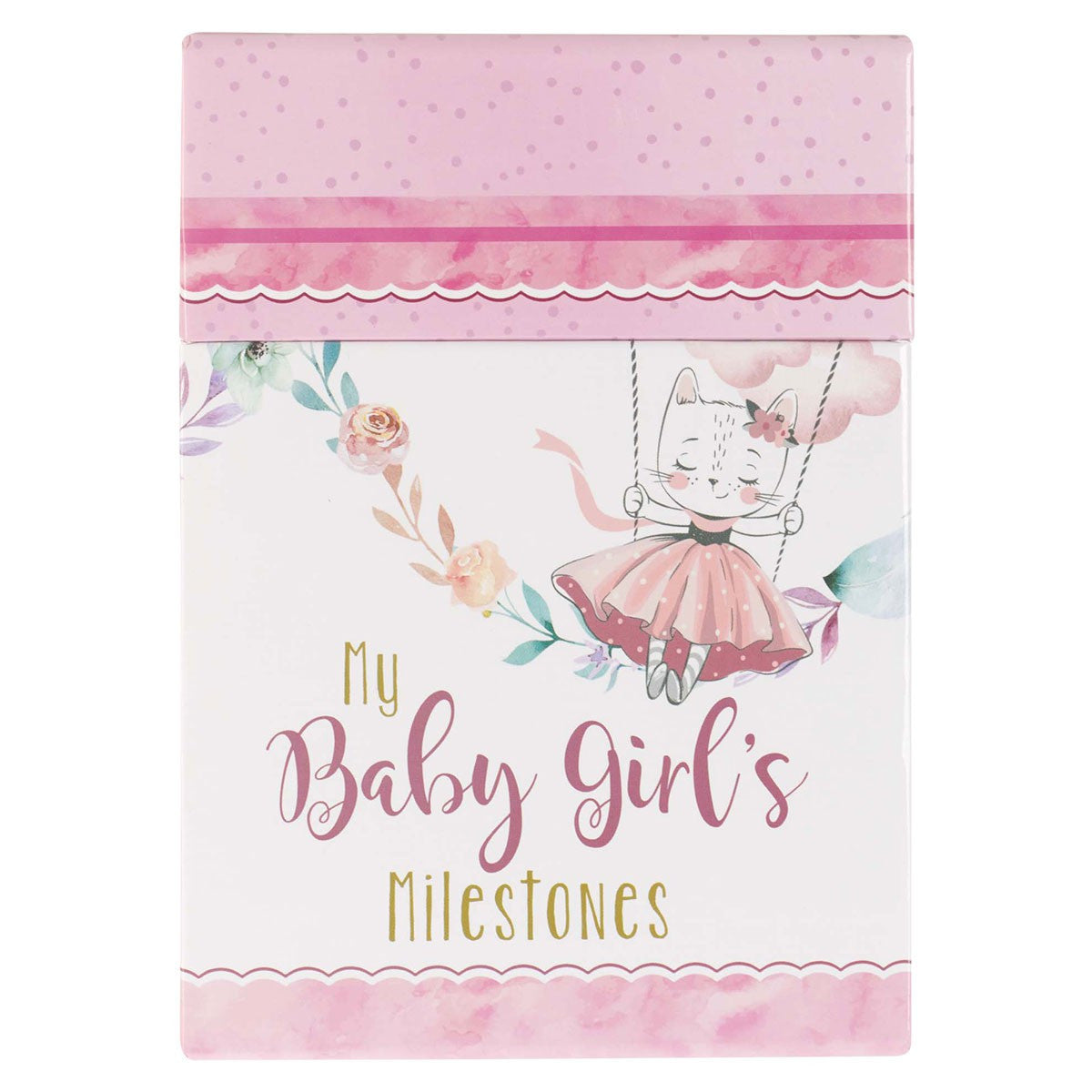 Card Box My Baby Girls Milestones