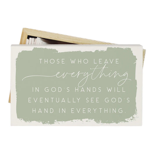 Everything God's Hand Prayer Box