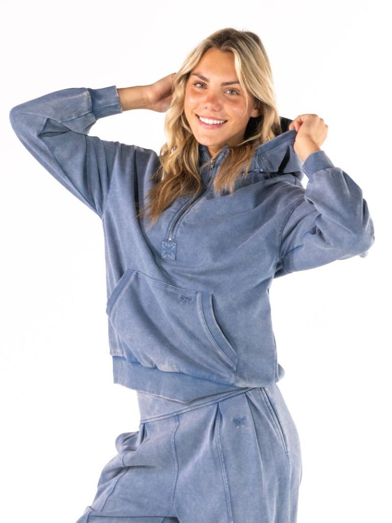 SIMPLY SOUTHERN Blue Wash Hoodie