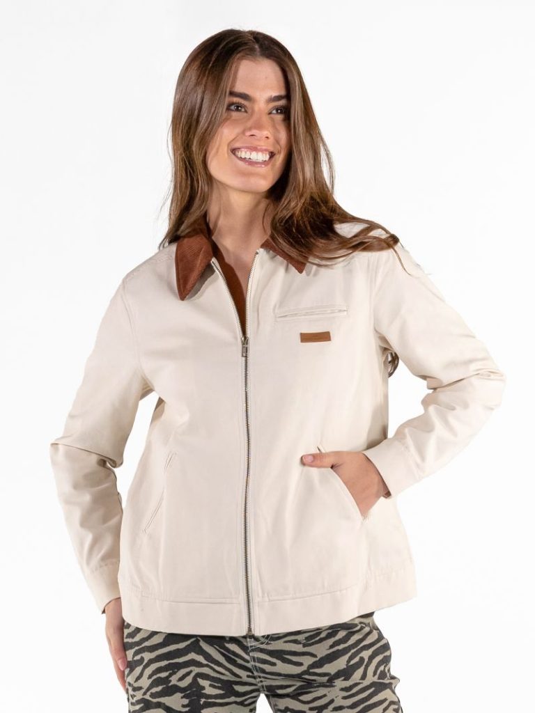 SIMPLY SOUTHERN Canvas Ivory Jacket